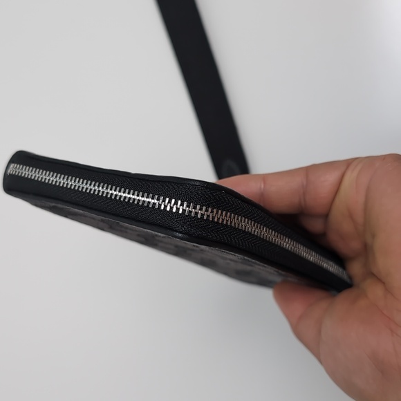 Coach CP414 Dempsey Large Phone Wallet In Signature Jacquard With Star Embroider - Picture 6 of 16